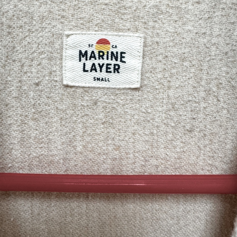 Marine Layer Woman’s Flannel Button Up With Side … - image 5